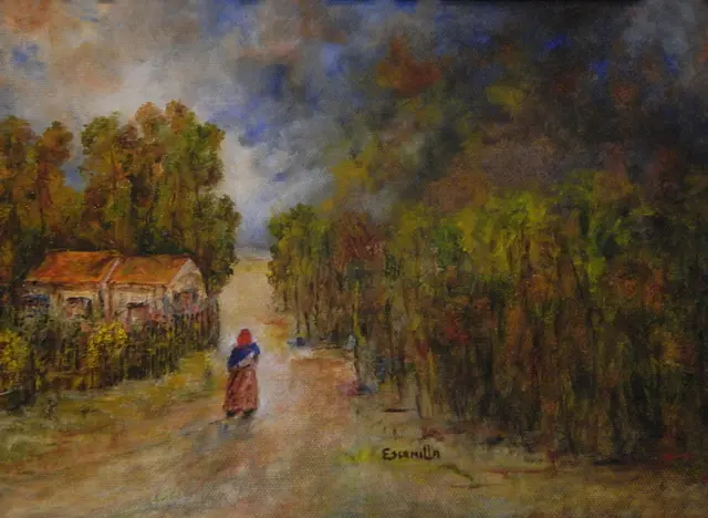 The Storm and the Old Lady by Alberto Escamilla