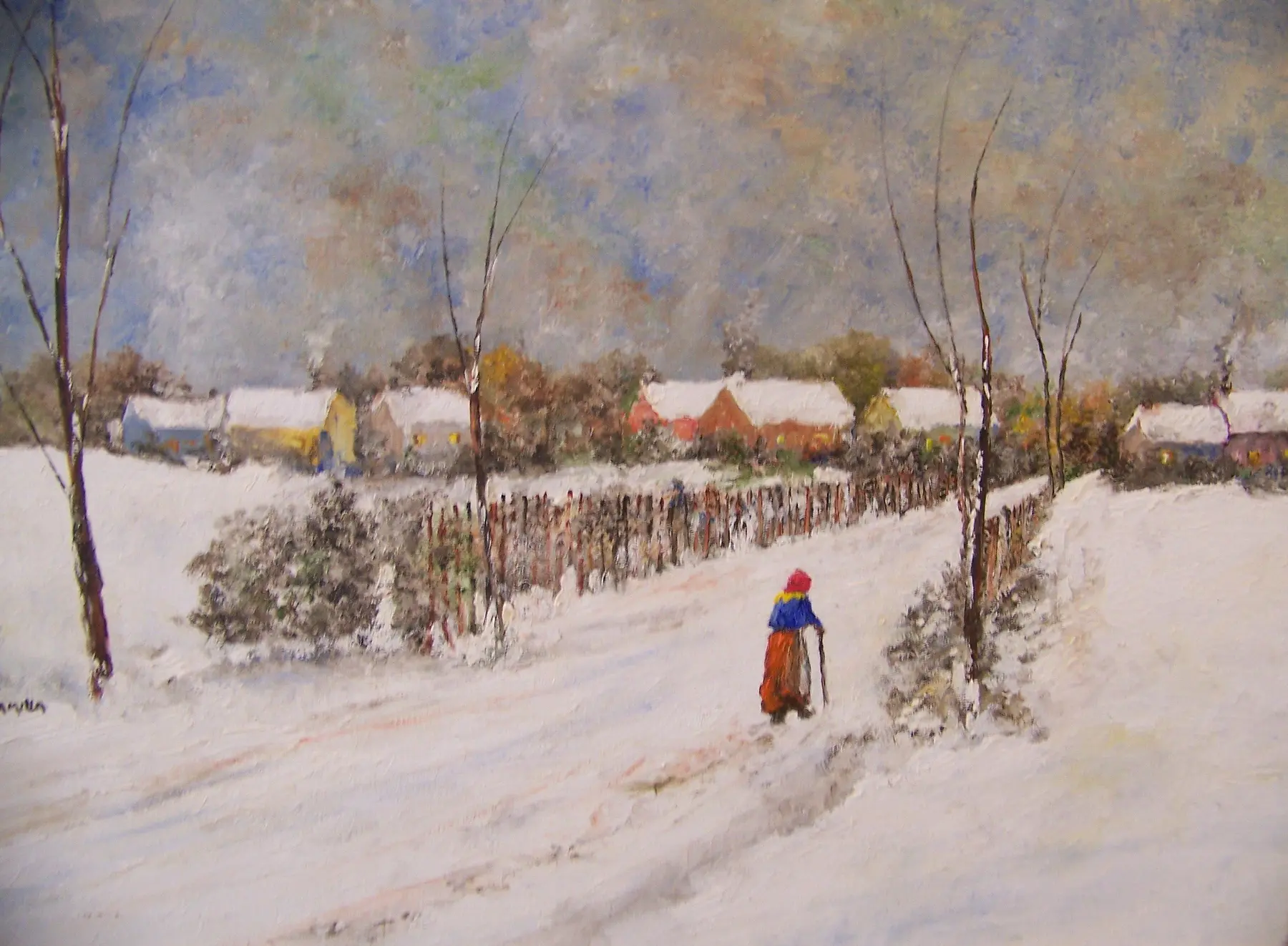Walk on A Cold Day by Alberto Escamilla