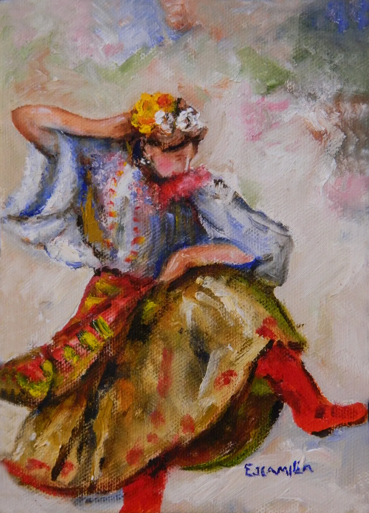Russian Dancer II by Alberto Escamilla
