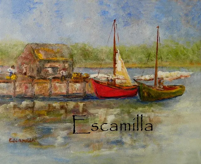 Dock Workers by Alberto Escamilla