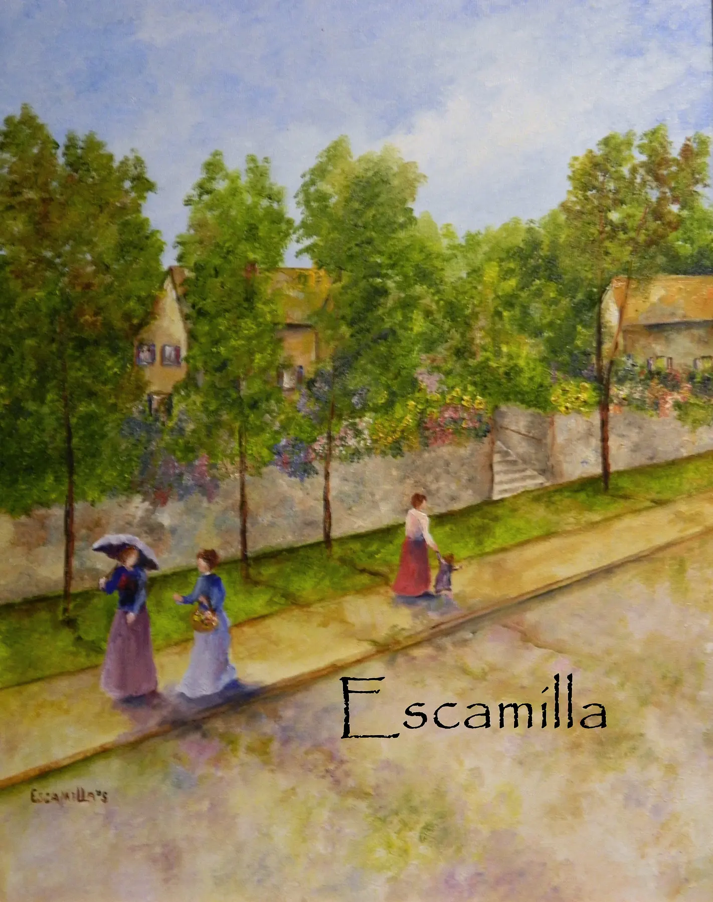 Main Street Sunset Heights by Alberto Escamilla