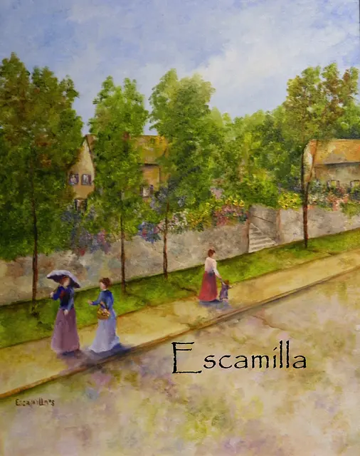 Main Street Sunset Heights by Alberto Escamilla