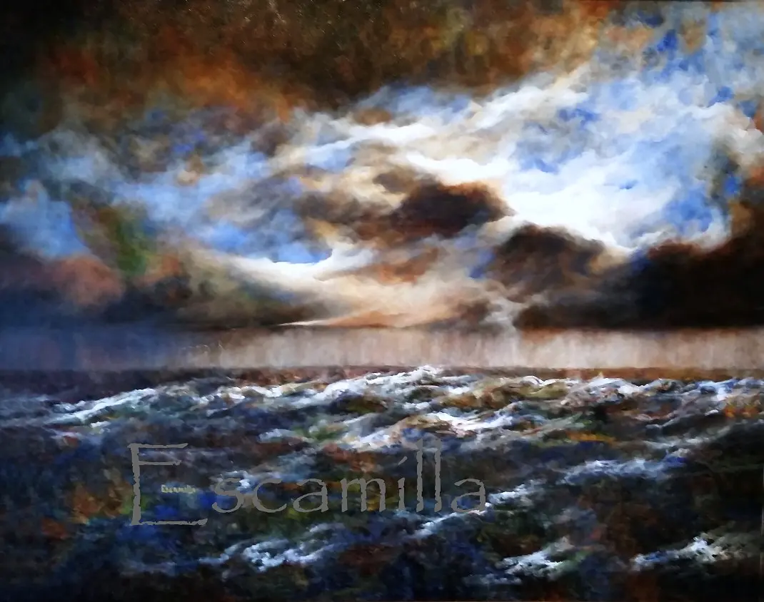 Storm over the Atlantic III by Alberto Escamilla