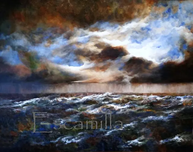 Storm over the Atlantic III by Alberto Escamilla