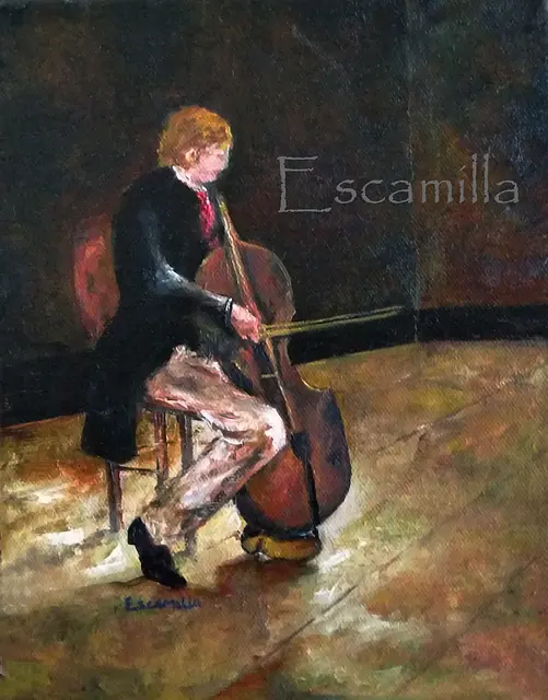 Cellist 2016 by Alberto Escamilla