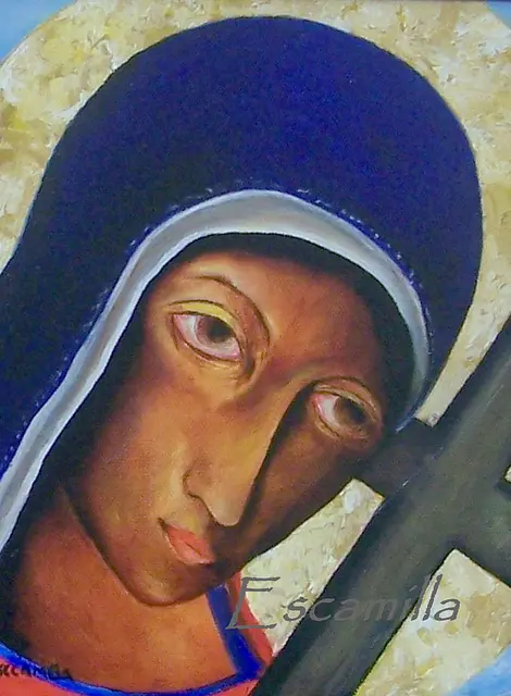 Icon Mary by Alberto Escamilla