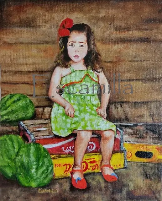 Portrait of Cadena Daughter by Alberto Escamilla