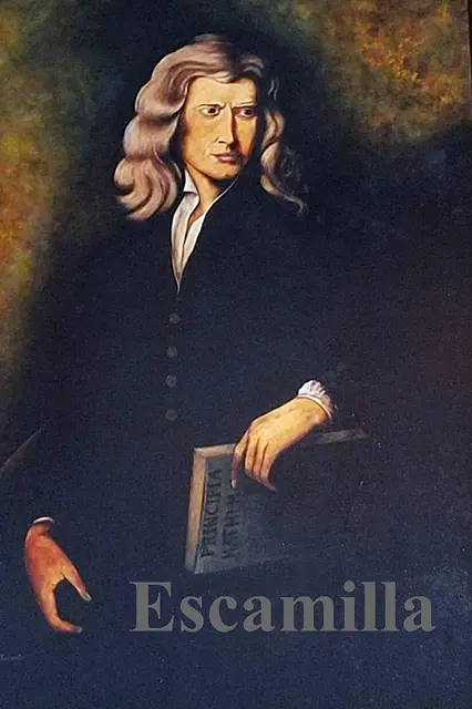 Isaas Newton by Alberto Escamilla