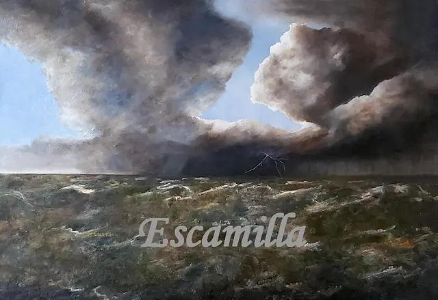 Storm over the Atlantic V by Alberto Escamilla