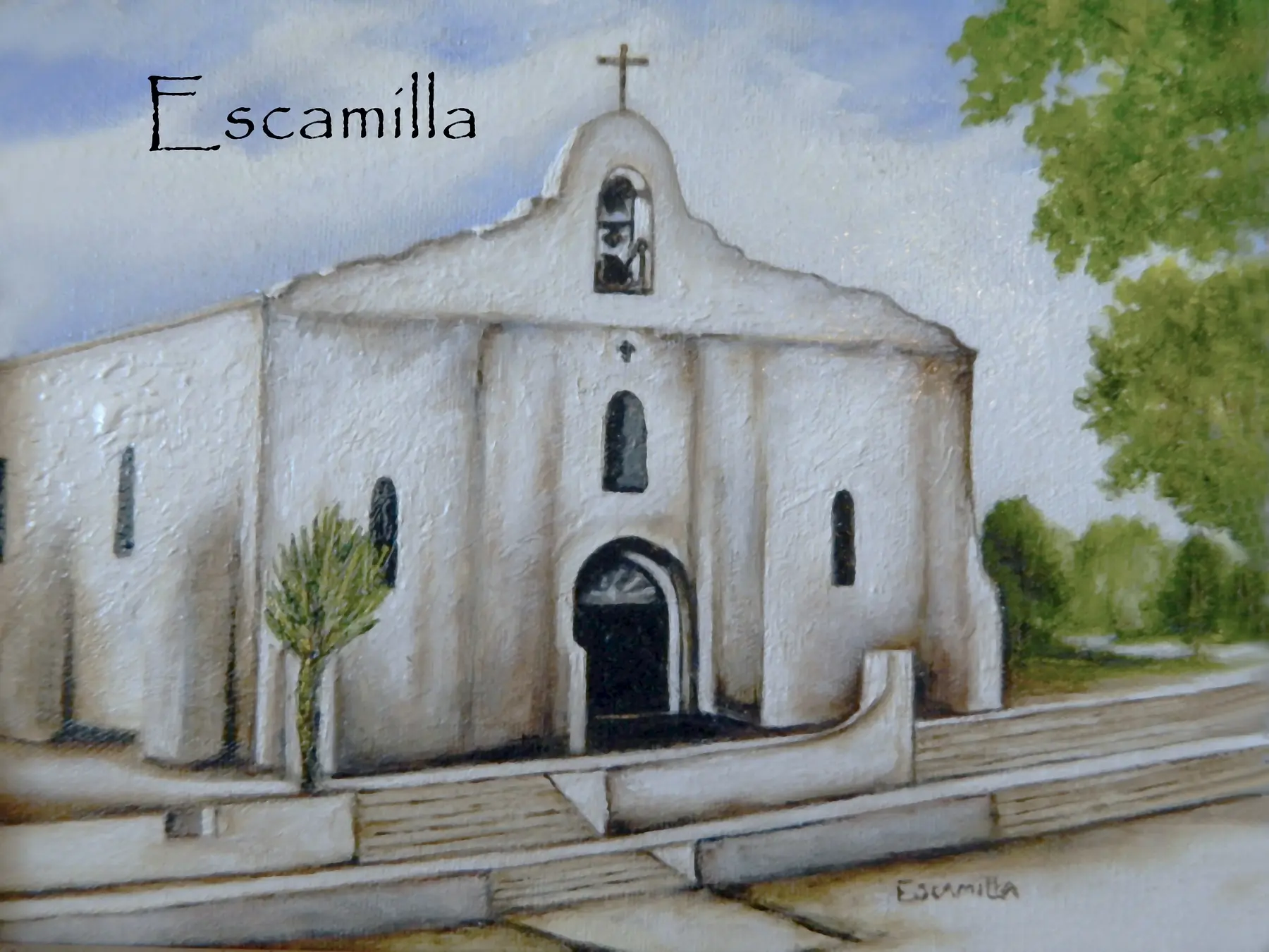 San Elizario Chapel 2013 by Alberto Escamilla
