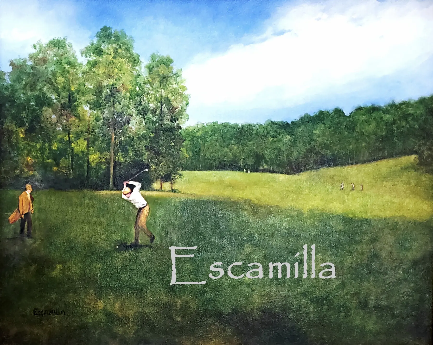 The Golfer by Alberto Escamilla