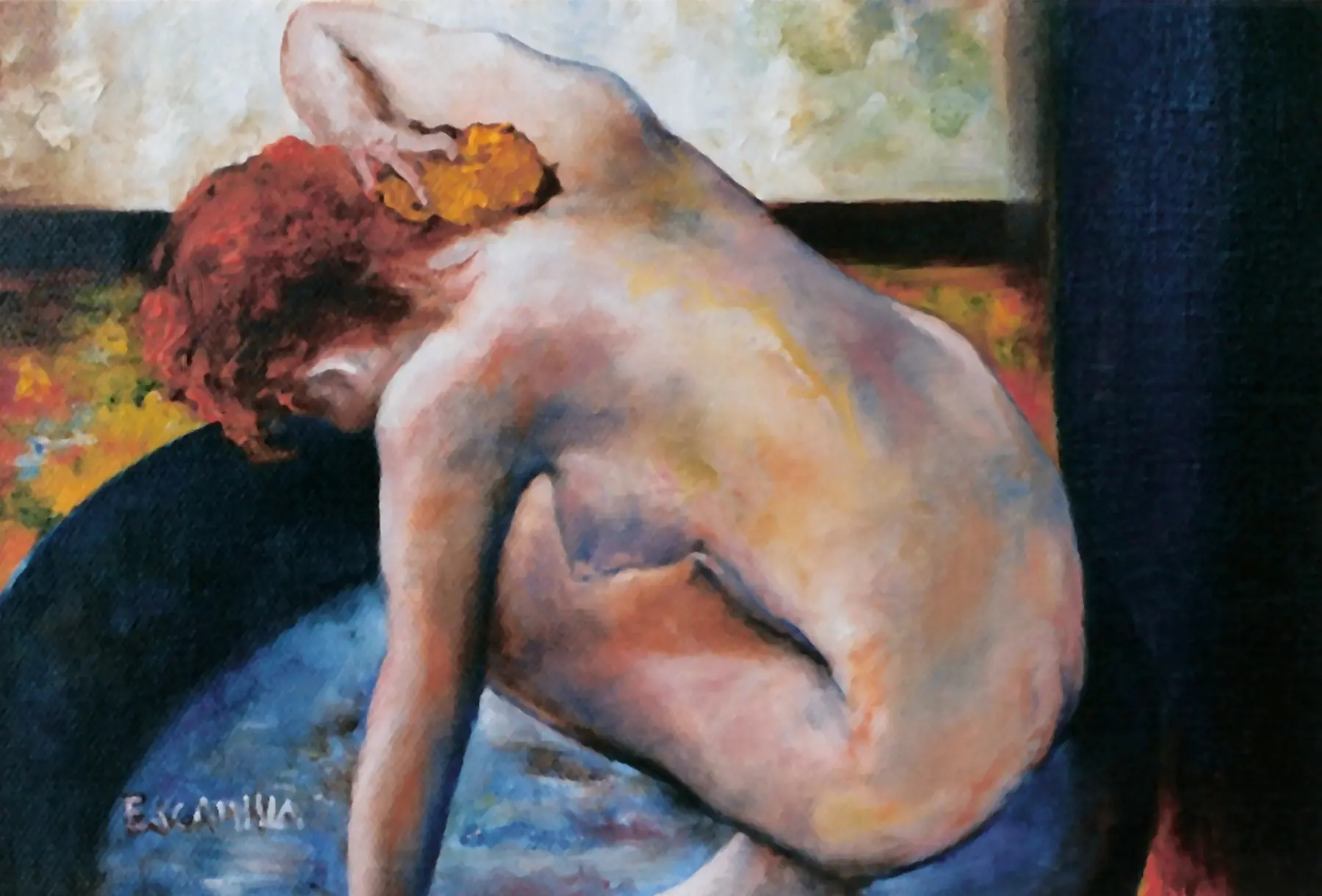 Nude in Tub by Alberto Escamilla