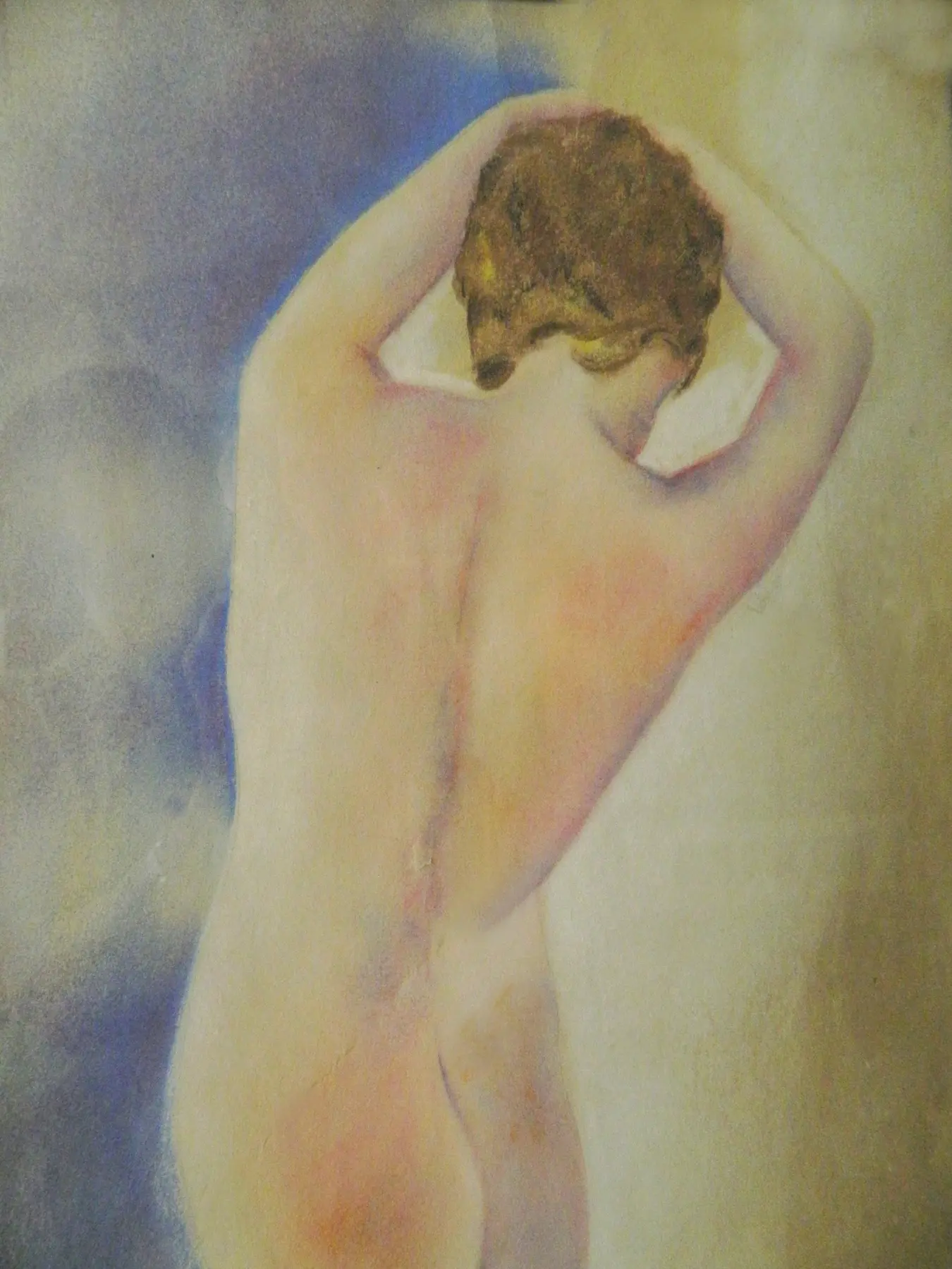 Early Pastel Nude by Alberto Escamilla