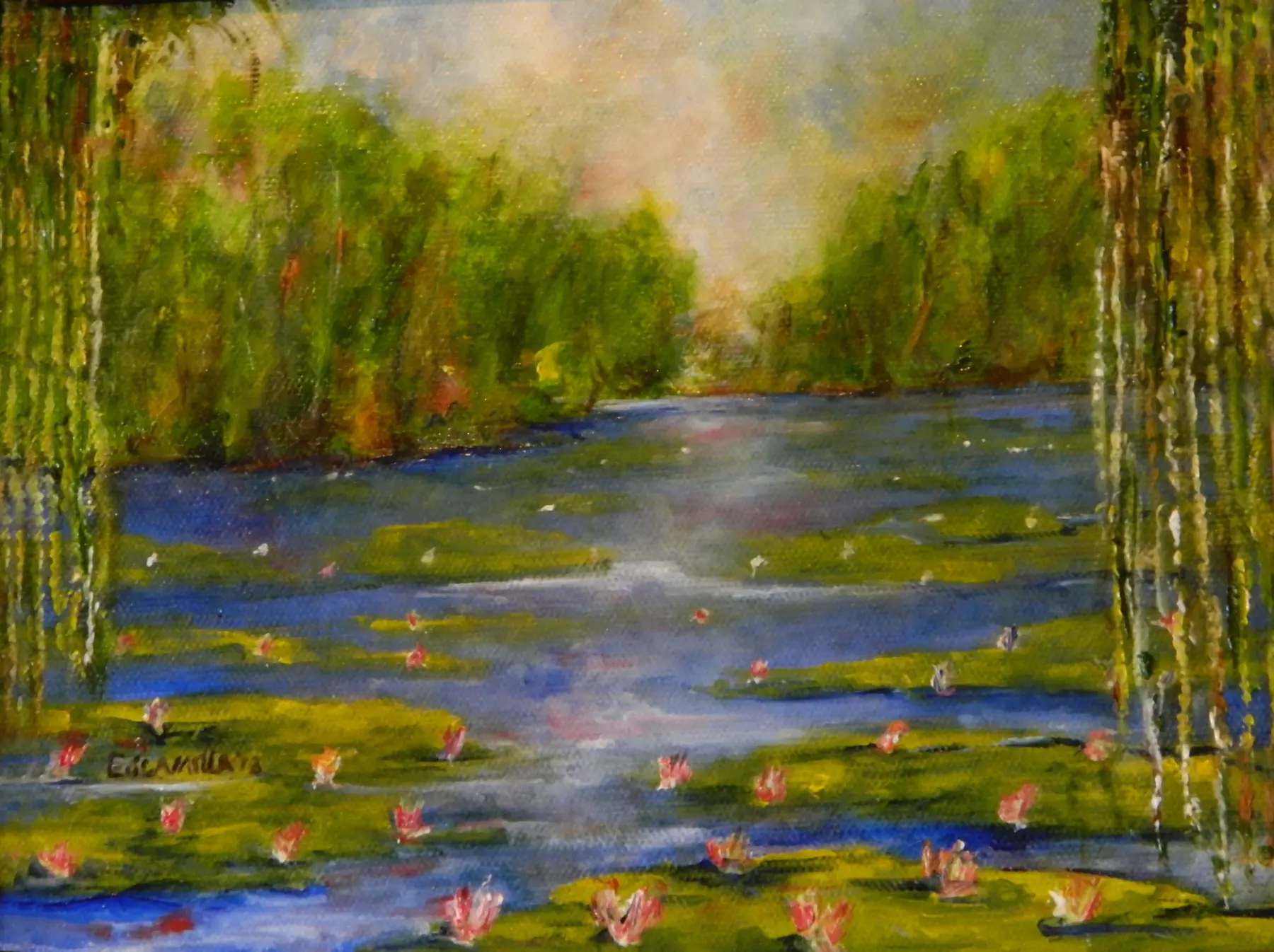 Angelic Water Lilies by Alberto Escamilla
