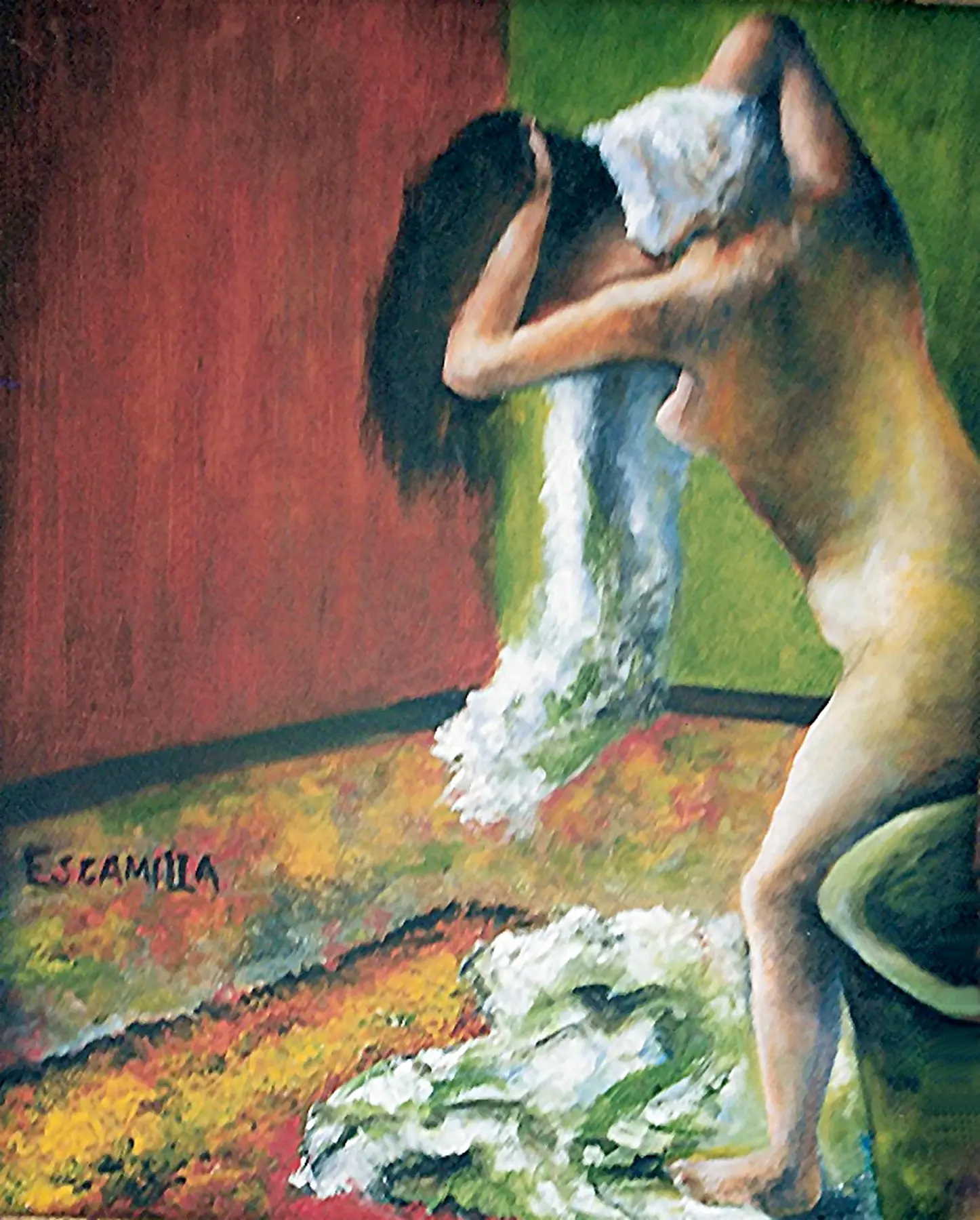 Nude Drying Off by Alberto Escamilla