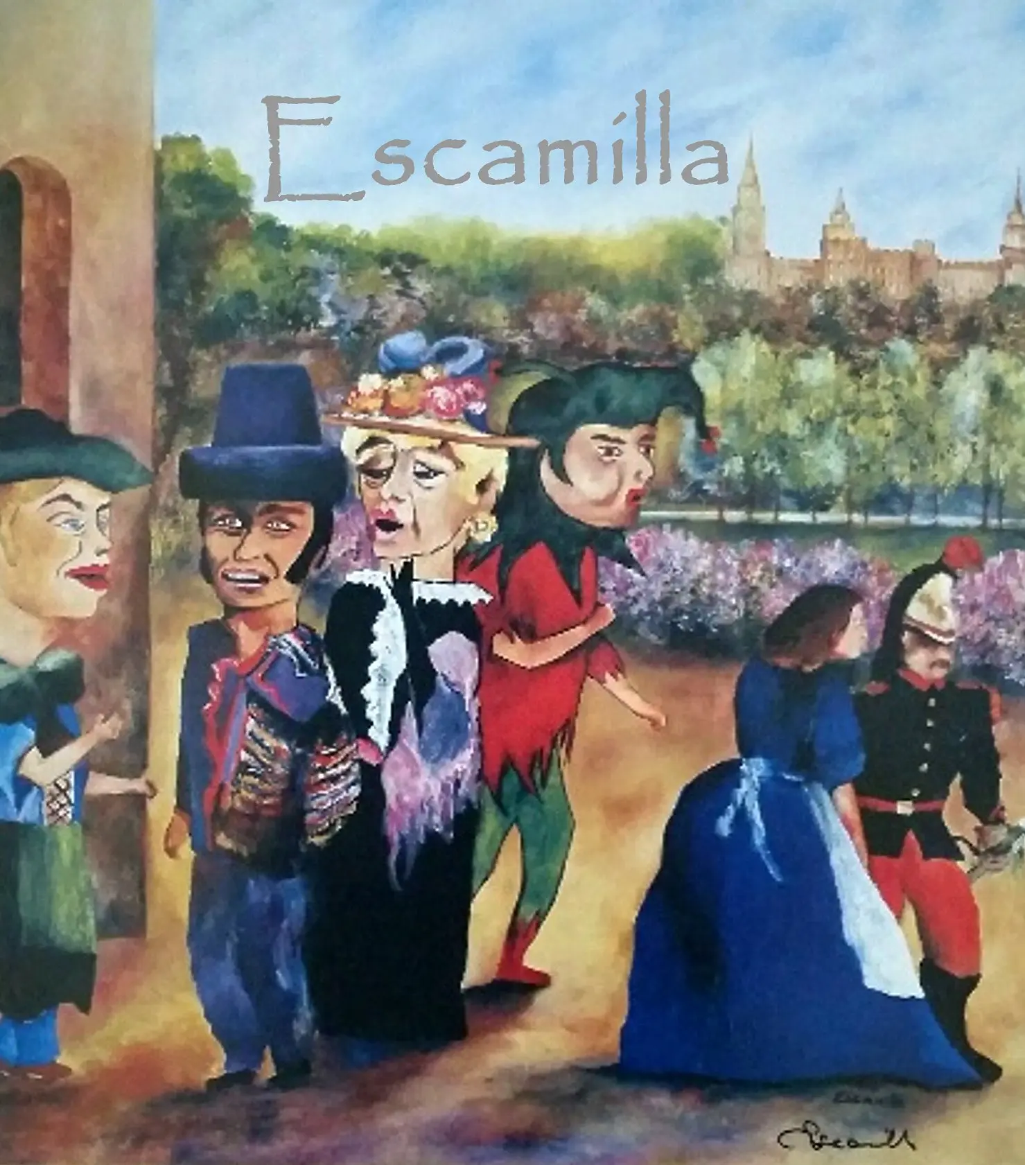 Gigantes Y Cabezudos by Alberto Escamilla
