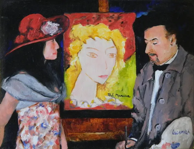 Hal Marcus and Natalie by Alberto Escamilla