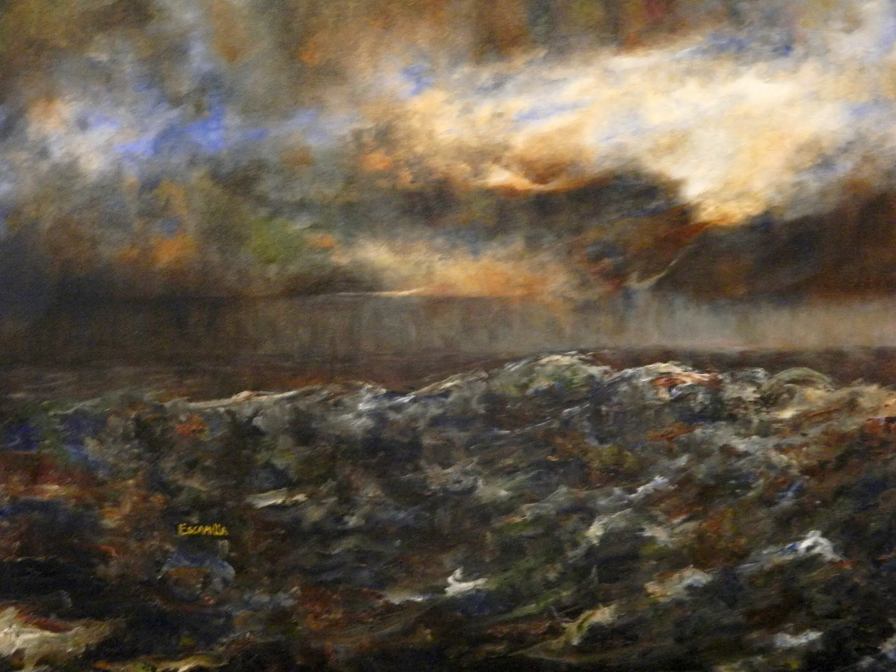 Storm Over The Atlantic by Alberto Escamilla
