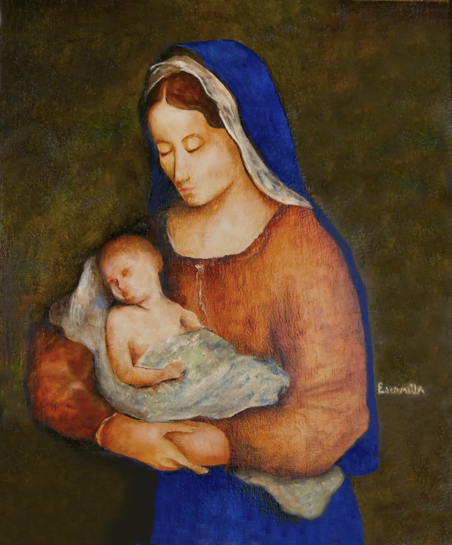 Madonna and Child II by Alberto Escamilla