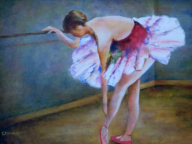 Ballerina Bending II by Alberto Escamilla