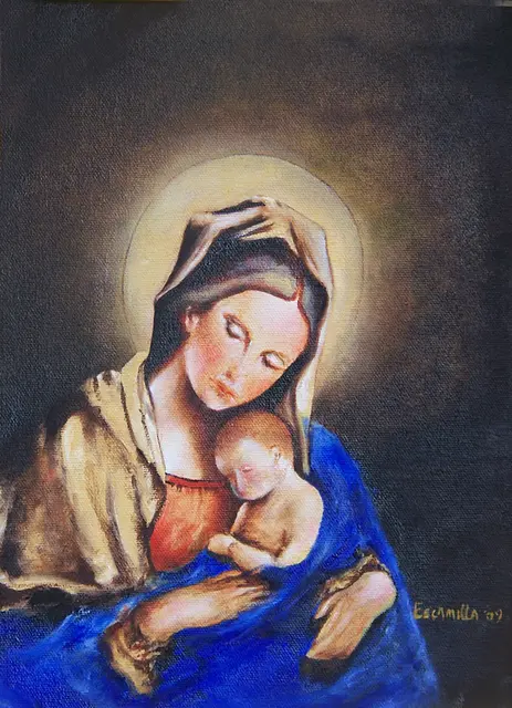 Madonna and Child by Alberto Escamilla