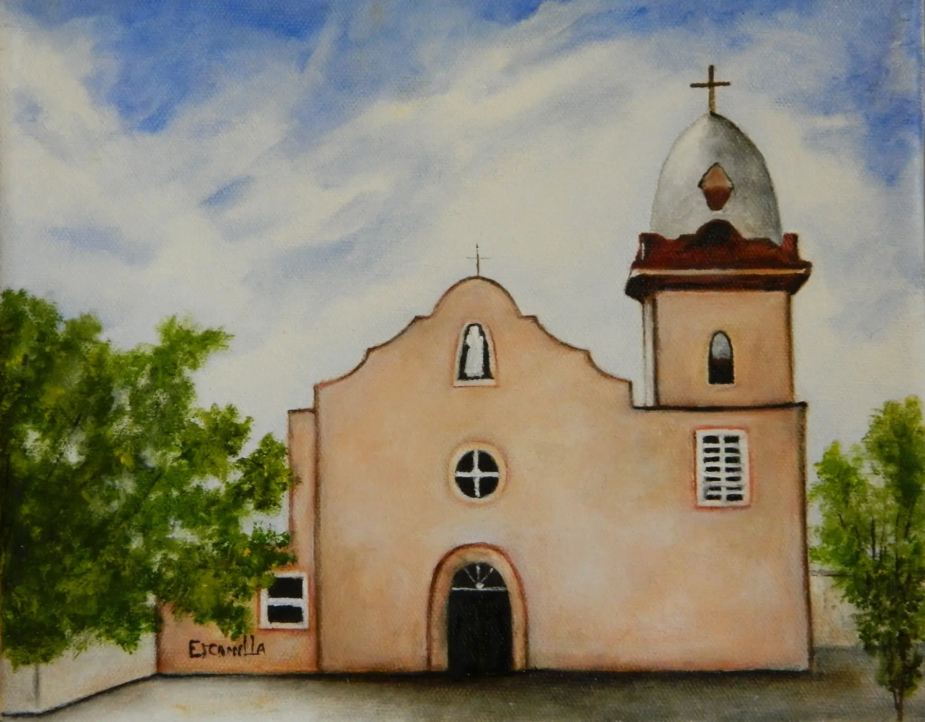 Ysleta Mission by Alberto Escamilla