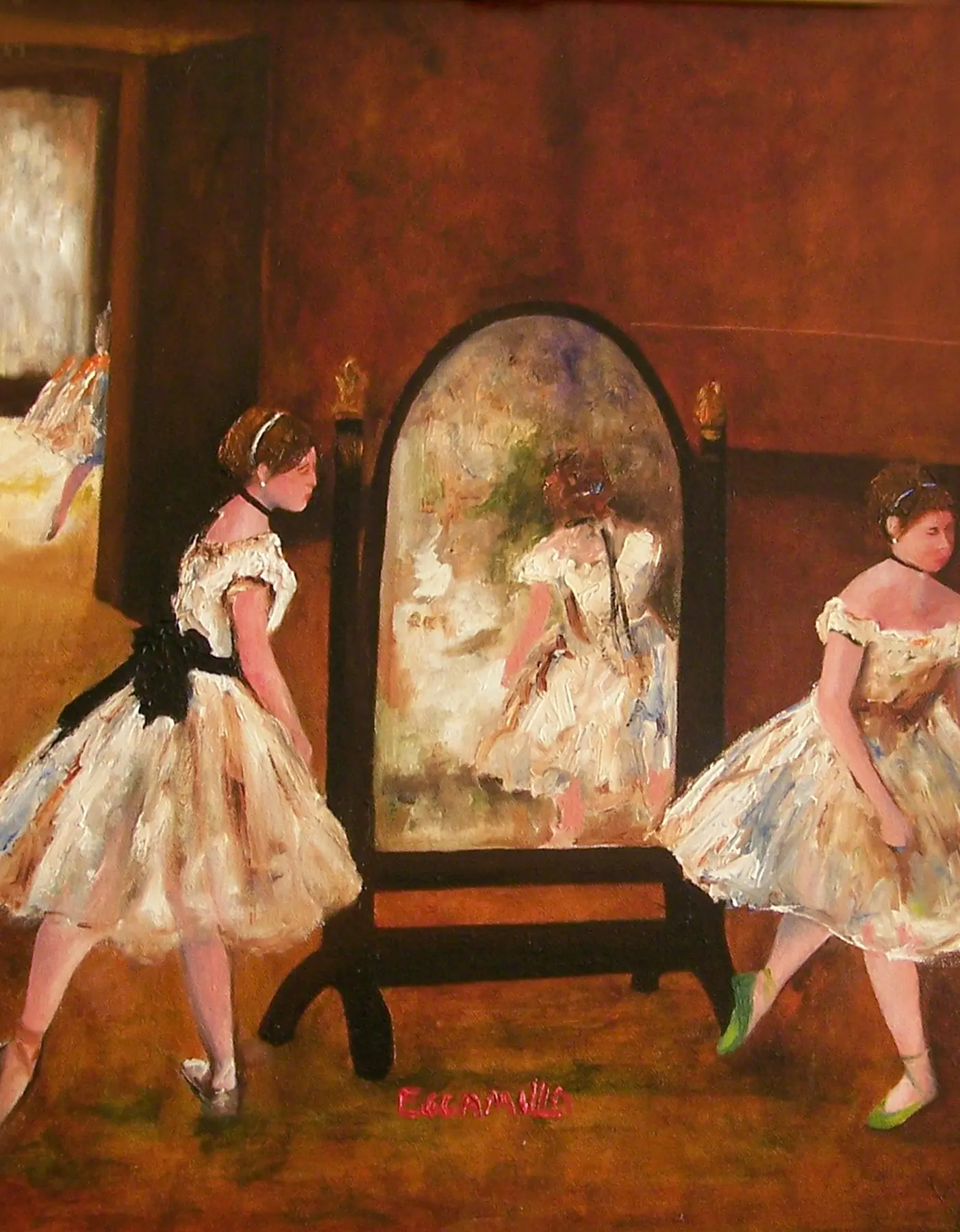 Symphony in White with Mirror by Alberto Escamilla