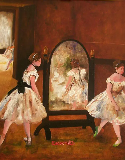 Symphony in White with Mirror by Alberto Escamilla