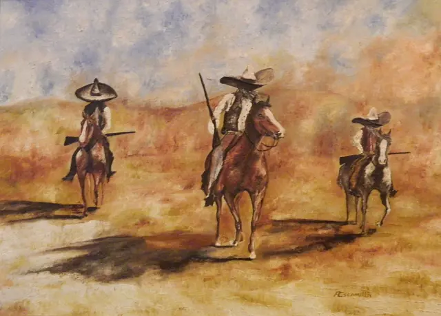 Three Revolutionaries by Alberto Escamilla