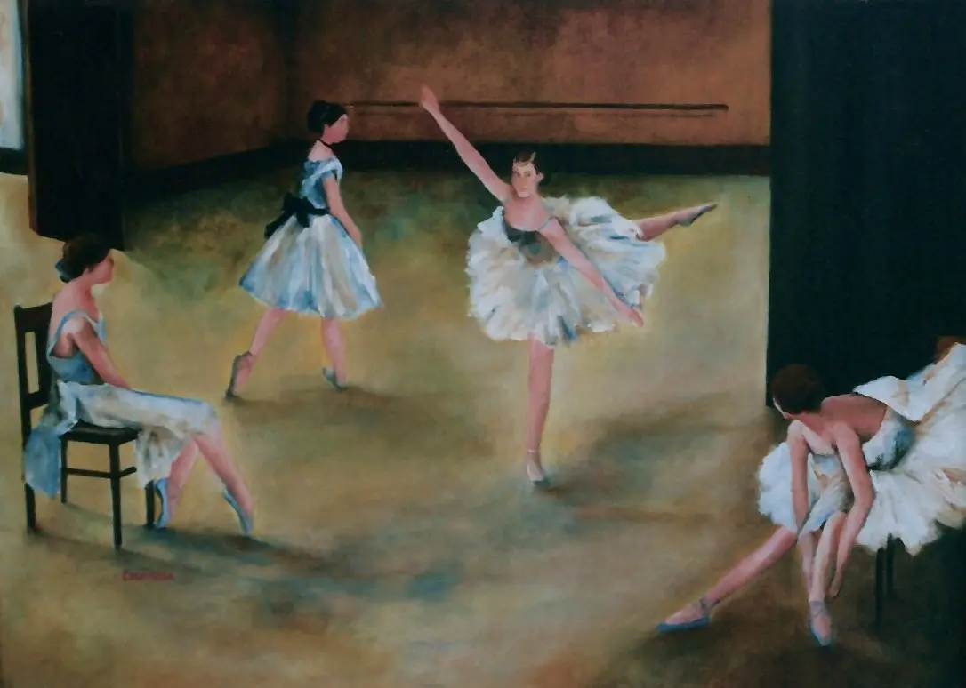 Dress Rehearsal in White by Alberto Escamilla