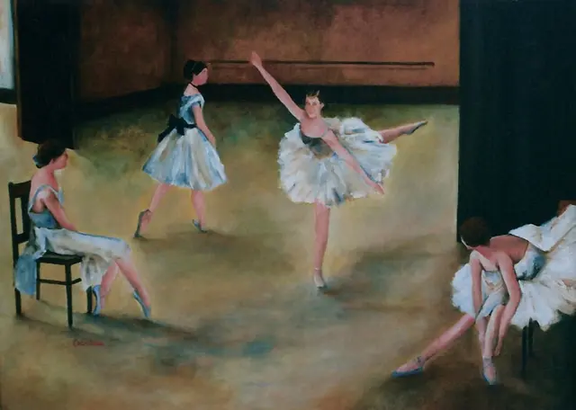 Dress Rehearsal in White by Alberto Escamilla