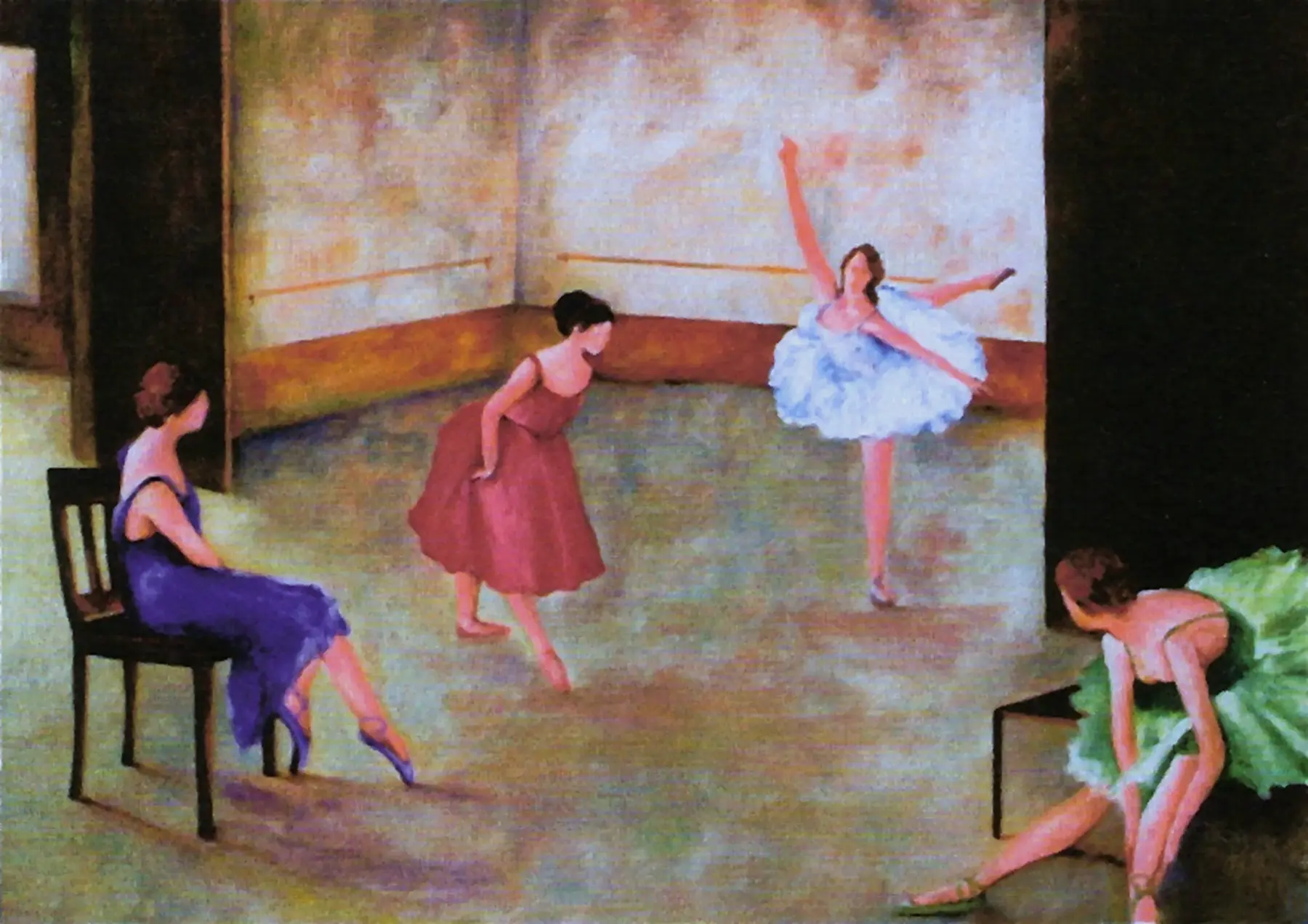 Dress Rehearsal Purple Dress by Alberto Escamilla