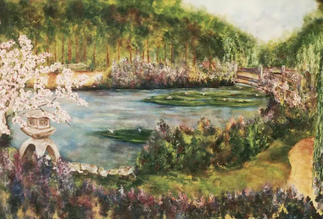 Japanese Garden by Alberto Escamilla